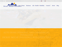Tablet Screenshot of dickeymccay.com